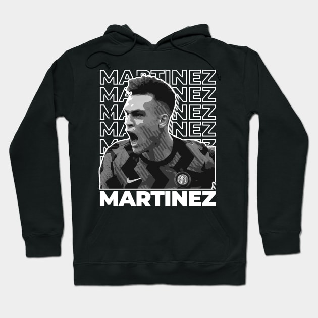 Lautaro Martinez Hoodie by Nenok